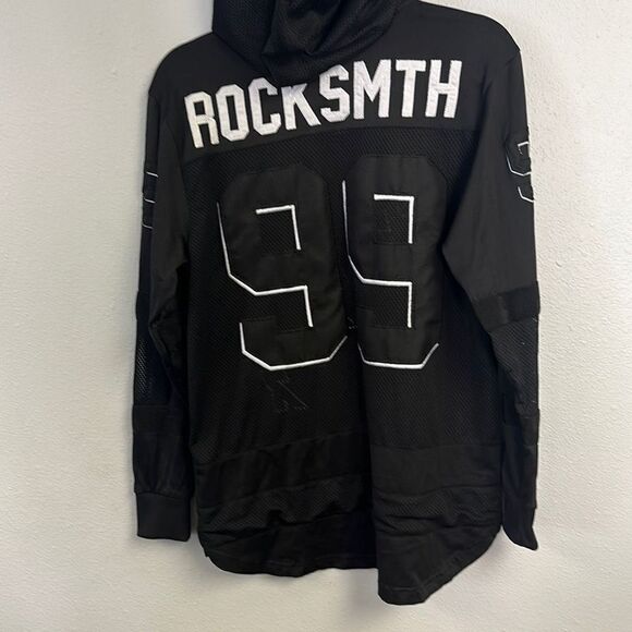 Rocksmith Shinobi Men's Black Japanese Graphic Jersey Pullover Hoodie Size M - Picture 9 of 10